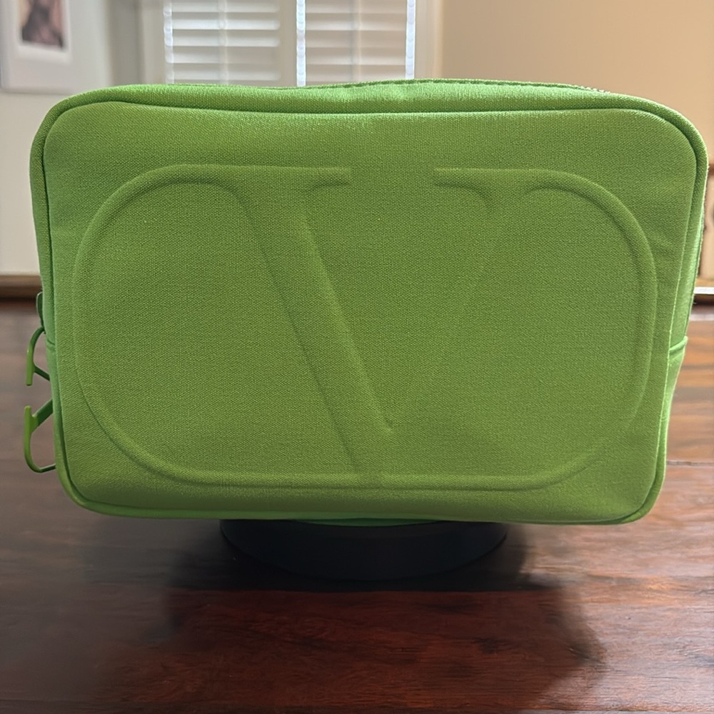 VALENTINO Cosmetic Bag Green